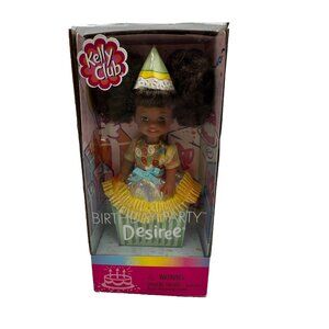NIB Vintage 2001 Mattel Kelly Club Birthday Party African American Desiree New